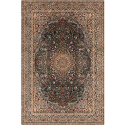 Dywan wełniany Agnella Isfahan Lunara szmaragd