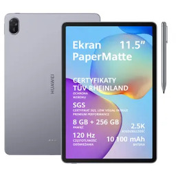 Huawei MatePad 11,5" 2025 8/256GB Wi-Fi Szary +