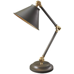 Elstead Lighting Lampa biurkowa Provence PV-ELEMENT-GAB ciemnoszara oprawa