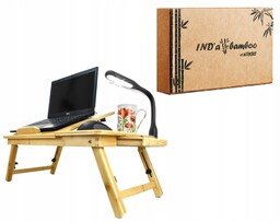 Podstawka z Lampką i Indukcją Chłodzi Pod Laptopa