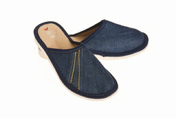 Kapcie po domu Pantofle damskie skórzane Wójciak