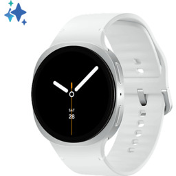 Smartwatch SAMSUNG Galaxy Watch8 LTE 40mm Srebrny