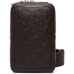 Saszetka KARL LAGERFELD A3M30179 Brązowy