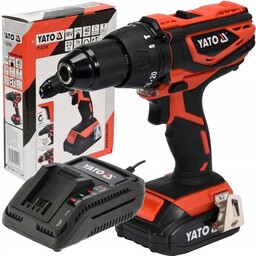 Yato Wiertarko-wkrętarka Akumulatorowa Z Udarem akumulator 2Ah 18V