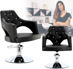 Fotel fryzjerski Leia hydrauliczny obrotowy do salonu fryzjerskiego