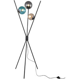 Trio Leuchten Lampa stojąca Lance 403400317, metal czarny