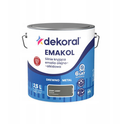 Dekoral Emakol Emalia do drewna i metalu Silnie