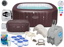Zestaw Premium Dmuchane Ogrodowe Spa Lay-Z-Spa Maldives Bestway