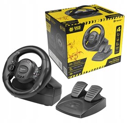 Kierownica Z Pedałami Tracer Rayder Pc PS3 PS4