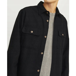 Kurtka Koszula Męska Czarna Jack&Jones R.l (U53)
