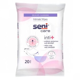 SENI CARE INTI+ Chusteczki do higieny intymnej, 20
