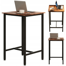 Stół Barowy Kuchenny Kwadratowy Do Kuchni Salonu Kawowy