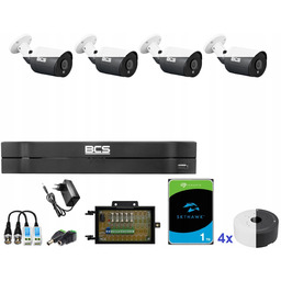 Zestaw Do Monitoringu 4 Kamery Analog BCS-TA15FR4 Dom