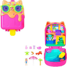 Polly Pocket Lalki i zestaw, kompakt Cozy Dreamland