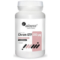 ALINESS Chrom GTF Act Cr-Complex 200ug, 100tabl.