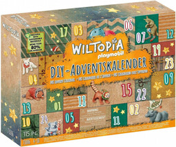 PLAYMOBIL, Wiltopia - Kalendarz DIY Podróż po świecie