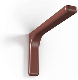Bolis Italia Leonardo wsporniki regałowe 12 cm brązowe