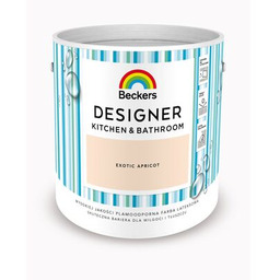 Farba lateksowa Beckers Designer KitchenBathroom Exotic Apricot 2,5