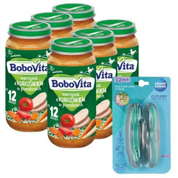 Zestaw BoboVita Warzywa z kurczakiem w pomidorach po