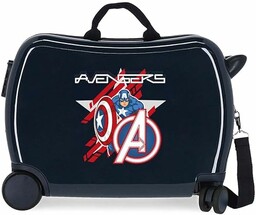 Marvel Avengers, Tarcza, 50x38x20 cms, walizka dla dzieci