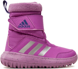 Śniegowce adidas Winterplay IE8673 Fioletowy