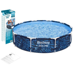 Basen Bestway 305x66 Ogrodowy Stelażowy 56985
