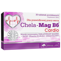 Olimp Chela-Mag B6 Cardio, 30 tabletek