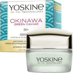 Yoskine Okinawa Green Caviar 50+, krem rozprasowujący zmarszczki,