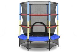 Trampolina ogrodowa Mini z siatką wewnątrzną 140 cm