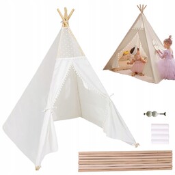 Domek Namiot Pałac Księżniczki 120X120X130CM Zamek Dla Dzieci