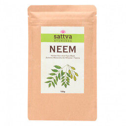 SATTVA HERBAL NEEM POWDER 100G - Darmowa dostawa