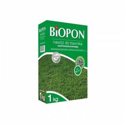 BIOPON Nawóz do trawnika zachwaszczonego 1kg granulat