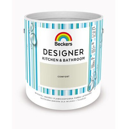Farba lateksowa Beckers Designer KitchenBathroom Comfort 2,5 l