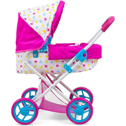 Wózek dla lalek głęboki Milly Mally Alice Candy