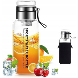 SZKLANA BUTELKA NA NAPOJE 1200ML ZE SZKŁA