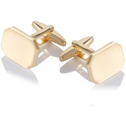 Złote spinki do mankietów X2 N9923