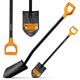 Łopata ogrodowa ostra Fiskars Solid 117 cm metalowa