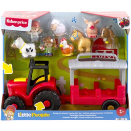 FISHER PRICE Traktor Little People farma Opieka nad