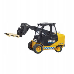 Wózek widłowy Jcb z ładowaczem Bruder 02512 seria