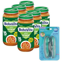 Zestaw BoboVita Gulasz drobiowy z pieczarkami po 15