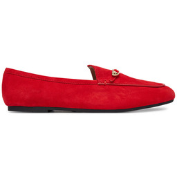 Loafersy LOVE MOSCHINO JA10031G1OJA0500 Czerwony