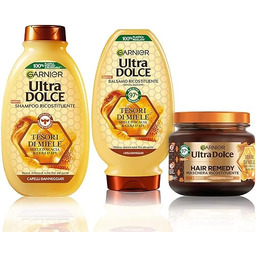 Garnier Ultra słodka rutyna pełna skarby miodu, szampon