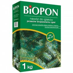 BIOPON Nawóz do iglaków przeciw brązowieniu igieł 1