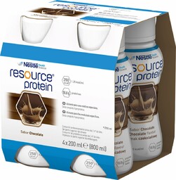 Resource Protein smak czekoladowy, 4 x 200 ml