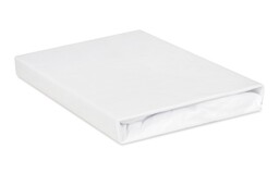 Babymatex Prześcieradło jersey z gumką 58x110x8 białe 01
