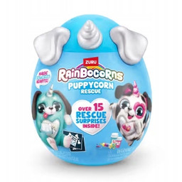 RainBocoRns Puppycorn Rescue Pluszak Pies Srebrny róg