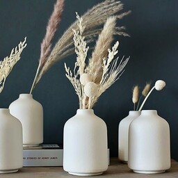 Carrot''s Den - Zestaw 6 małych białych ceramicznych