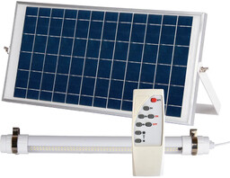 Lumes Lampa solarna w kształcie świetlówki z pilotem