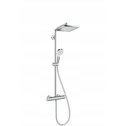 Zestaw prysznicowy natynkowy Hansgrohe Crometta E 240 Chrom