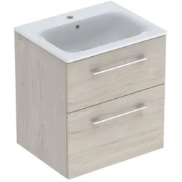 GEBERIT 501.239.00.1 Zestaw umywalki meblowej Selnova Square, slim